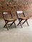 Model: Pjec-010301 Library Chairs by Pierre Jeanneret & Eulie Chowdhury, 1959, Set of 2 6