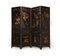 Chinese Gilt and Black Lacquered Screen, 1840s 2