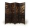 Chinese Gilt and Black Lacquered Screen, 1840s 1