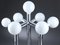 Sculptural Table Lamp in Chrome and White Glass by J. T. Kalmar, Vienna, 1970s, Image 3