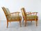 Mid-Century Armchairs with Viennese Mesh, Set of 2 6