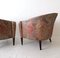 Postmodern American Armchairs with Glitter Paisley Upholstery, 1980s, Set of 2 6