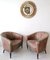 Postmodern American Armchairs with Glitter Paisley Upholstery, 1980s, Set of 2 2