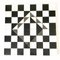 Tablero de ajedrez vintage de vidrio acrílico, años 70, Imagen 4