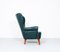Green Wingback Lounge Chair by Theo Ruth for Artifort, 1950s 4