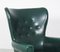 Fauteuil à Oreilles Vert par Theo Ruth pour Artifort, 1950s 7