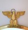 Spiegel aus vergoldeter Bronze mit Adler- und Lorbeerkrone 4