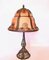 Large Art Deco Mushroom Lamp in Wrought Iron, 1925, Image 3