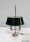 Lámpara de mesa de metal plateado, Imagen 22