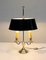 Silver-Plated Metal Table Lamp 2