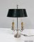 Silver-Plated Metal Table Lamp 24