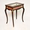 Antique French Inlaid Bijouterie Display Table 12