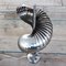Spirales Cinétiques Stehlampe aus Stahl und Aluminium von Henri Mathieu 5