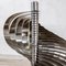Lampadaire Spirales Cinétiques en Acier et Aluminium par Henri Mathieu 4