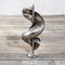 Spirales Cinétiques Floor Lamp in Steel and Aluminum by Henri Mathieu 1