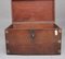 19th Century Teak and Brass Bound Campaign Trunk 9