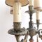 Antique Art Nouveau Bronze 5-Arm Candelabra Table Lamp, 1900s 6