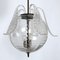 Mid-Century Murano & Clear Bullicante Glass Chandelier from Barovier, 1940s, Image 5