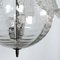 Mid-Century Murano & Clear Bullicante Glass Chandelier from Barovier, 1940s, Image 10