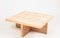 Mid-Century Scandinavian Low Table in Solid Patinated Pine, 1950s, Image 8