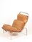 Mid-Century Lounge Chair in Patinated Suede and Steel by Erik Jørgensen, 1960s 1