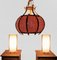 Rattan and Cane Pendant Lamp 2
