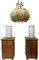 Rattan and Cane Pendant Lamp, Image 1