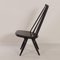 Black Mademoiselle Chair by Ilmari Tapiovaara for Asko, 1960s 3