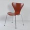 Sedie Butterfly di Arne Jacobsen per Fritz Hansen, anni '70, set di 6, Immagine 8