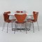 Chaises Butterfly par Arne Jacobsen pour Fritz Hansen, 1970s, Set de 6 5