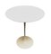 White Laminated Tulip Coffee Table by Eero Saarinen for Knoll, Italy, 1970s 3