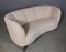 Dänisches 2,5-Sitzer Sofa aus Lammwolle, 1940er 3