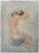 Nude Woman Lithographie von Cassinari Vettor 7