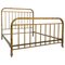 Art Deco French Brass Daybed, 1930s 1