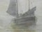 Barcos y el mar de J Whitmore, pintura al óleo, 1907, Imagen 11