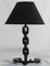 Mid-Century French Horse Shoe & Chain Table Lamp 4