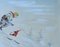 Mid-Century Skier Watercolor, 1952 6