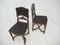 Antique Embossed Leather Chairs, Set of 2 16