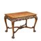 Revival Walnut Red Table, Italy, 20th Century, Image 1