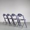 Folding Chairs by Ruud-Jan Kokke for Kembo, the Netherlands, Set of 4 4