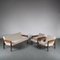 Mobilier de Salon par Hein Stolle pour t Spectrum, 1950s, Pays-Bas, Set de 3 2