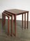 Set de Tables Scandinaves par Johannes Andersen, 1960s, Set de 3 3