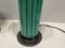 Mid-Century Mint Green Murano Glass Table Lamps, Set of 2 5