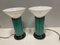 Mid-Century Mint Green Murano Glass Table Lamps, Set of 2 6