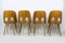 Wooden Chairs by Oswald Haerdtl for Ton, 1960s, Set of 4, Image 4