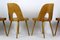 Wooden Chairs by Oswald Haerdtl for Ton, 1960s, Set of 4 9