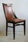 English Gondola Chairs or Dining Chairs with Leather Seat, 1900s, Set of 6 13