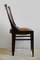 English Gondola Chairs or Dining Chairs with Leather Seat, 1900s, Set of 6 14