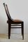 English Gondola Chairs or Dining Chairs with Leather Seat, 1900s, Set of 6, Image 14