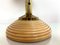 Mid-Century Italian Bamboo and Brass Table Lamp, 1960s 12
